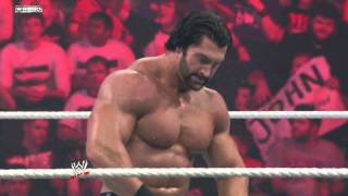 Raw  Mason Ryan vs JTG [upl. by Norabel]