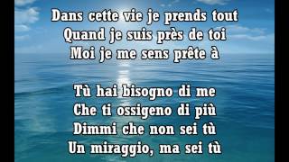 TOI TU  UMBERTO TOZZI amp CERENA LYRICS [upl. by Elletsirk]