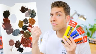 Comment faire du marron en peinture  JRAVQ 1 [upl. by Worrad]