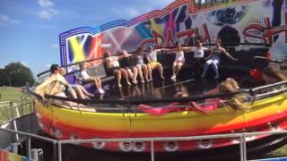 Tagada funfair ride at Newport Pagnell Carnival 2015 [upl. by Assirhc404]