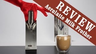 Aerolatte Milk Frother  Exclusive Review [upl. by Notnelc666]