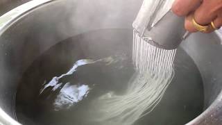 Thai Rice Flour Noodles Recipe [upl. by Htebazil]