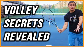 How to Hit the Perfect Tennis Volley  Volley Technique Intermediate and Advanced  Volley Drills [upl. by Airetnahs]