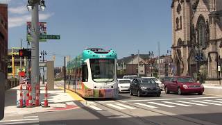 Detroits Brand New QLine Streetcars [upl. by Rheingold722]