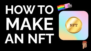 How to Make and Sell an NFT Crypto Art Tutorial [upl. by Adnaluy]