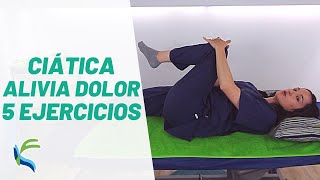 CIATICA 5 ejercicios para EVITAR EL DOLOR y PREVENIRLA  Fisioterapia  Fisiolution [upl. by Yreffej275]