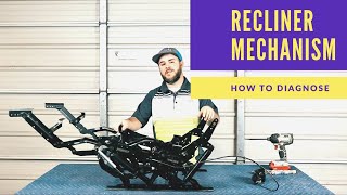 How to Repair a Recliner Mechanism [upl. by Nnayelhsa]