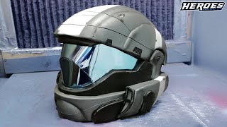 ODST Helmet Build  Halo 3  EVA Foam [upl. by Oicnedif148]