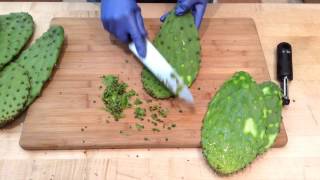 How to Prepare Nopales Cactus Pads  Sunset [upl. by Jeffy]