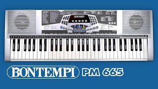 Bontempi PM 665 Demo Song [upl. by Etsirk]