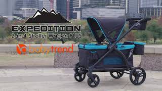 Baby Trend Expedition® 2in1 Stroller Wagon PLUS [upl. by Gerhardt754]