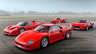 Ferrari Enzo F40 F50 amp 288 GTO  Top Gear [upl. by Zysk627]