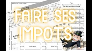 Faire ses impôts au Québec et au Canada [upl. by Llehsyt]