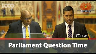 Parliament Question Time 230222 [upl. by Boland]