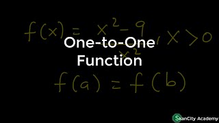 How to show that a Function is OnetoOne algebraically  SHS 1 ELECTIVE MATH [upl. by Eloise408]