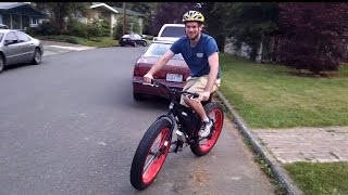 Electric Fat Bike 3000W MXUS Hub Motor INSANE TORQUE [upl. by Fons]