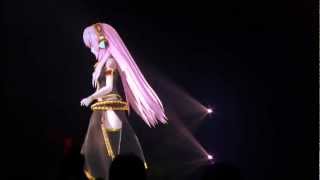 Megurine Luka  Luka Luka Night Fever Live HD [upl. by Nena472]