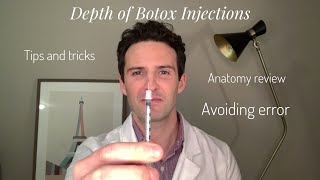 Injectors Anatomy botox depth around the face [upl. by Stephanus]