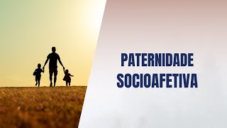 Paternidade socioafetiva [upl. by Atok]