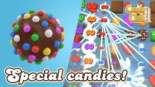 Candy Crush Saga – Create Special Candies [upl. by Nahgem843]