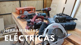 Herramientas básicas para carpintería  Eléctricas [upl. by Prochora]