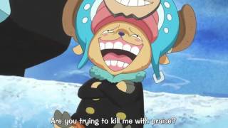 Nico Robin isnt a fan of quotFranky as Chopperquot ONE PIECE Episode 591 [upl. by Ajiram]