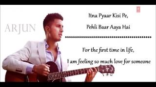 Arijit Singh Ft Arjun  Creature 3D 2014  With Lyrics Translation English  Mohabbat Barsa De [upl. by Liebermann]