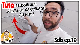 COMMENT FAIRE DES JOINTS DE CARRELAGE INRATABLE [upl. by Nerty516]