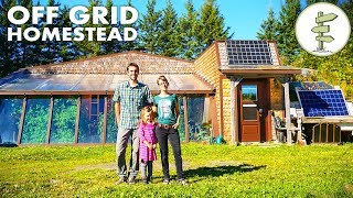 Homesteading Family Living OffGrid in a Spectacular Earthship [upl. by Obara]