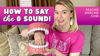 How to say the G sound by Peachie Speechie [upl. by Wilen]