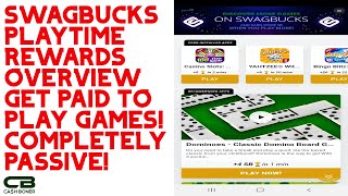 Swagbucks Playtime Rewards Overview  Get Paid To Play Games Completely Passive How Does it Work [upl. by Penny641]