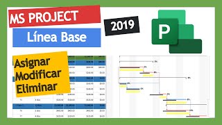 Línea Base MS Project [upl. by Fenner]