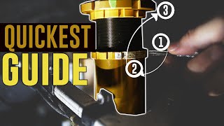 How to Adjust Coilovers Ride Height [upl. by Atterrol514]