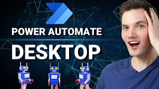 🤖 How to use Microsoft Power Automate Desktop  Full tutorial [upl. by Ahearn787]