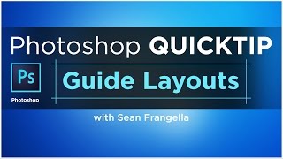 Creating Custom Guide Layouts Photoshop Tutorial  Sean Frangella [upl. by Acinad]