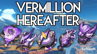 Farm Vermillion Hereafter Artifacts Genshin Impact [upl. by Lindahl735]