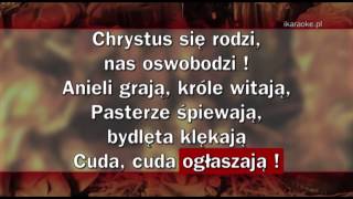 Kolęda  Dzisiaj w Betlejem karaoke [upl. by Moll]