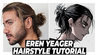 EREN YEAGER Hairstyle TUTORIAL  Alex Costa [upl. by Winnick688]