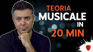 La Teoria Musicale in 20 Minuti [upl. by Jacy283]