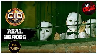 Mystery Behind The White Mask  CID  सीआईडी  Real Heroes [upl. by Akram]