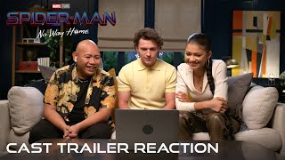 SPIDER MAN NO WAY HOME  Official Trailer Reaction [upl. by Foulk]