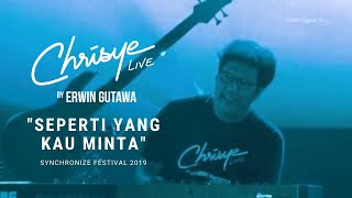 CHRISYE LIVE  Seperti Yang Kau Minta Synchronize Fest 2019 [upl. by Lancey]