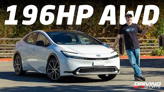 2023 Toyota Prius Hybrid AWD Reviewed [upl. by Warwick]