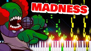 Madness from Friday Night Funkin Tricky Mod  Impossible Piano Remix [upl. by Aisnetroh]