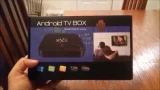 Review of Mbox MXIII 4K Android TV box [upl. by Halyk]