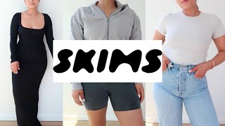 IS SKIMS WORTH IT quotDRESSES BODYSUIT TEES amp TANKS  WHAT TO BUY  IMLVH [upl. by Gil]