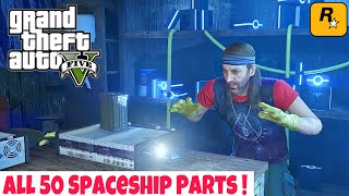 All 50 Spaceship Parts Location Easy Guide  GTA V  2025 Updated [upl. by Yoshi]