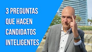 12¿Qué PREGUNTAR en una ENTREVISTA DE TRABAJO [upl. by Gati]