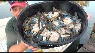 killing and cleaning live crabs humanely [upl. by Ecerahc]