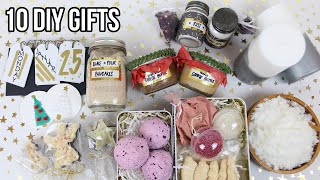 10 DIY Christmas Gifts People Will LOVE [upl. by Ellesij]